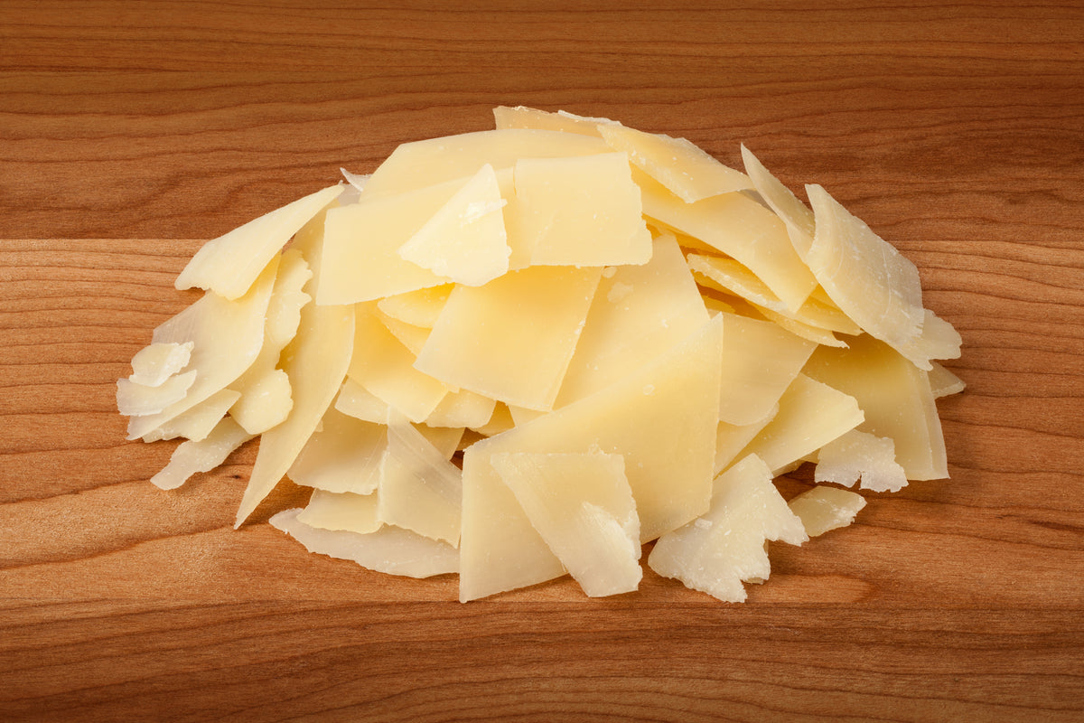 Shaved parmesan outlet cheese