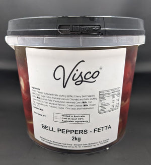 Gusto & Co. Bell Peppers Filled With Fetta 2kg C4