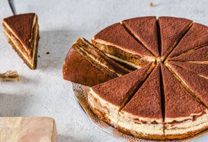 Cake Italian Tiramisu 1.15kg Round [12 Pcs]