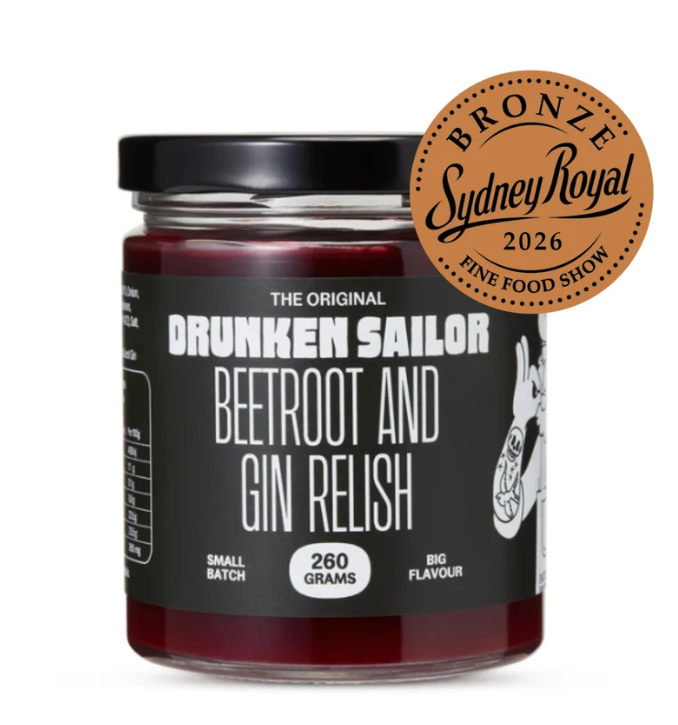 Drunken Sailor Beetroot & Gin Relish 260g C6