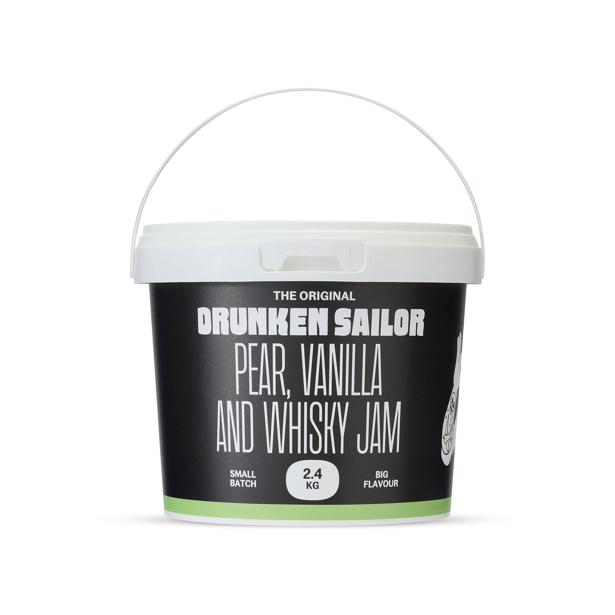 Drunken Sailor Pear, Vanilla & Whisky Jam 2.4kg C4
