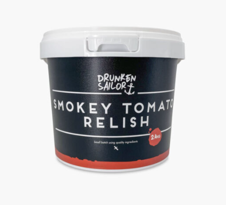 Drunken Sailor Smokey Tomato Relish 2.4kg C4