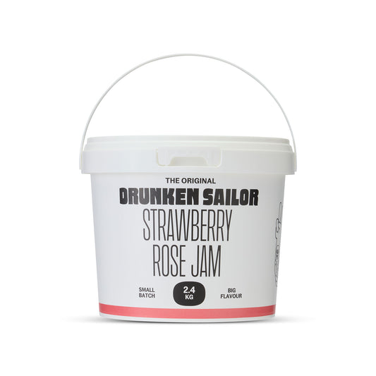Drunken Sailor Strawberry Rose Jam 2.4kg