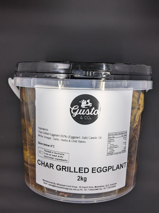 Gusto & Co. Char Grilled Eggplant 2kg C4