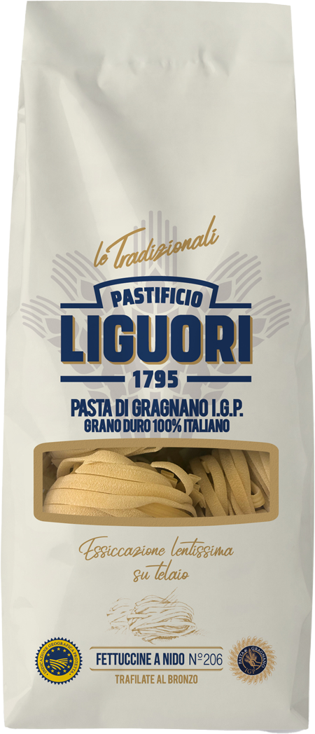 Liguori Fettuccine Nidi Pasta 500g C12