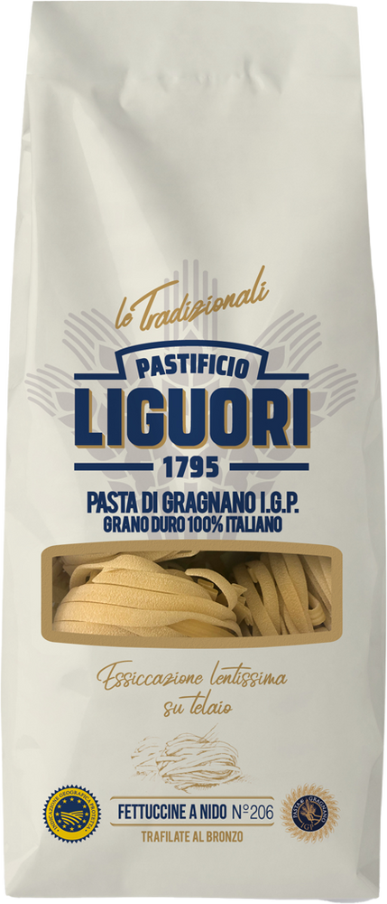 Liguori Fettuccine Nidi Pasta 500g C12