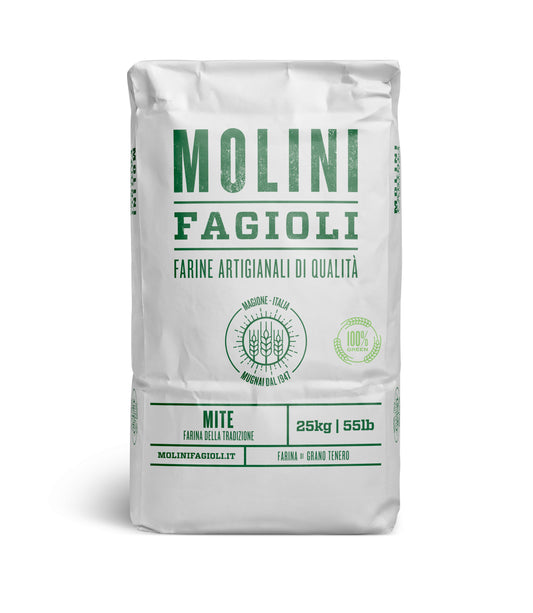 Molini Fagioli Flour '00' "Prima/Mite" (260W) 10kg (AGUGIARO)