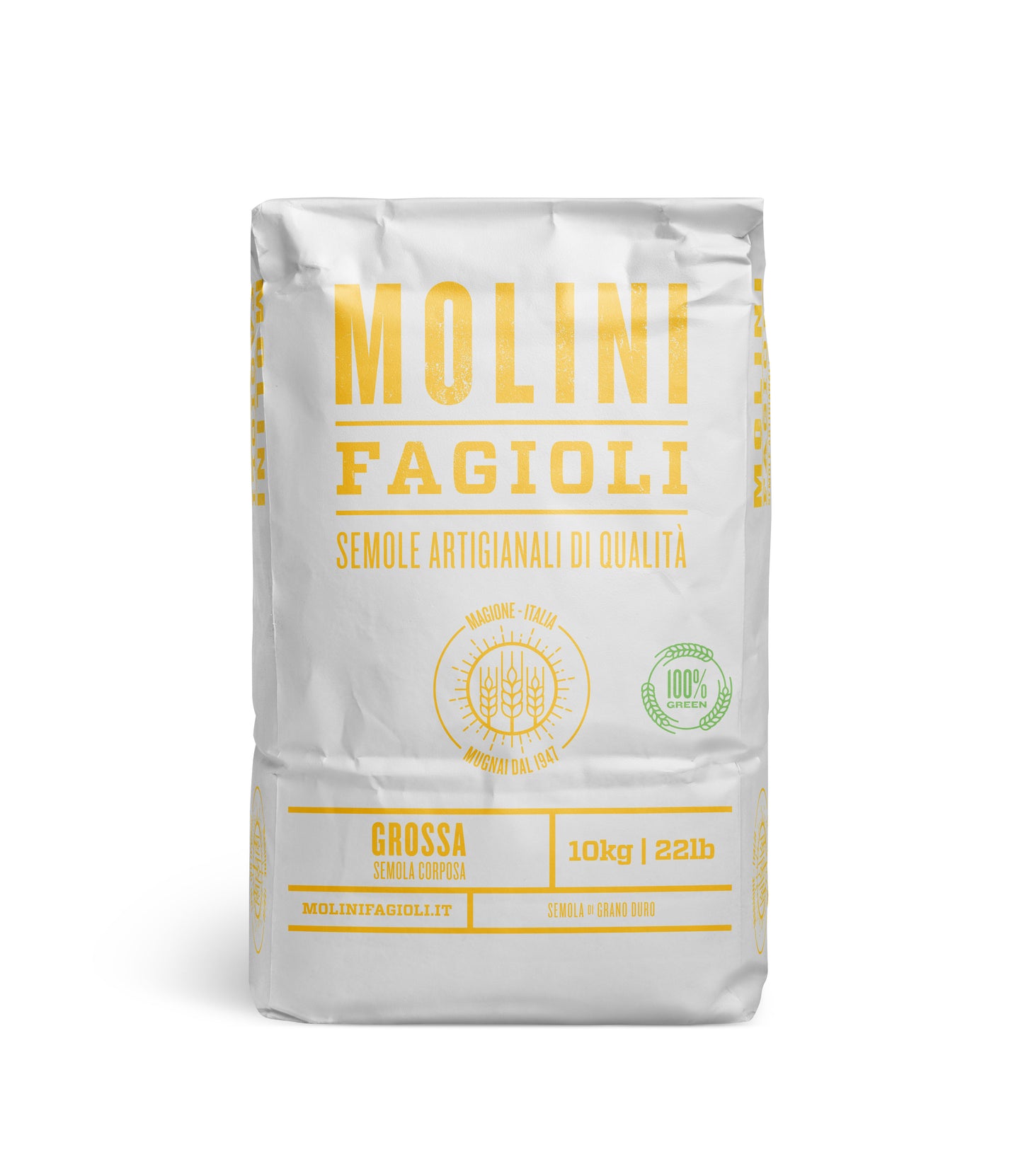 Molini Fagioli Semolina "Grossa" 10kg (AGUGIARO)