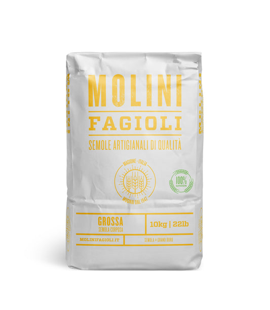 Molini Fagioli Semolina "Grossa" 10kg (AGUGIARO)