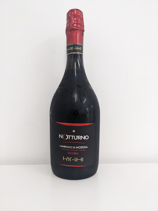 Notturno Righi Lambrusco DI Modena Scuro 750ml C6