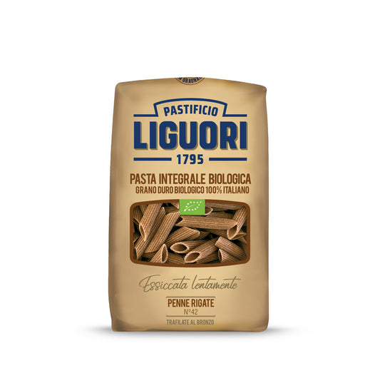 Pasta Liguori BIO INTEGRALE Penne Rigate 500g C8