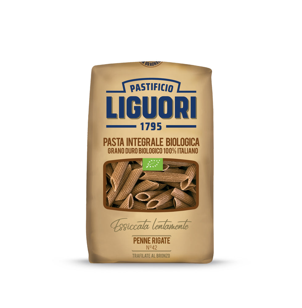 Pasta Liguori BIO INTEGRALE Penne Rigate 500g C8