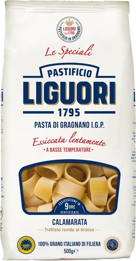 Pasta Liguori Calamarata 500g C12