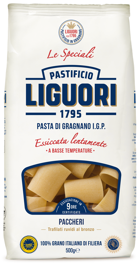Pasta Liguori Paccheri 500g C12