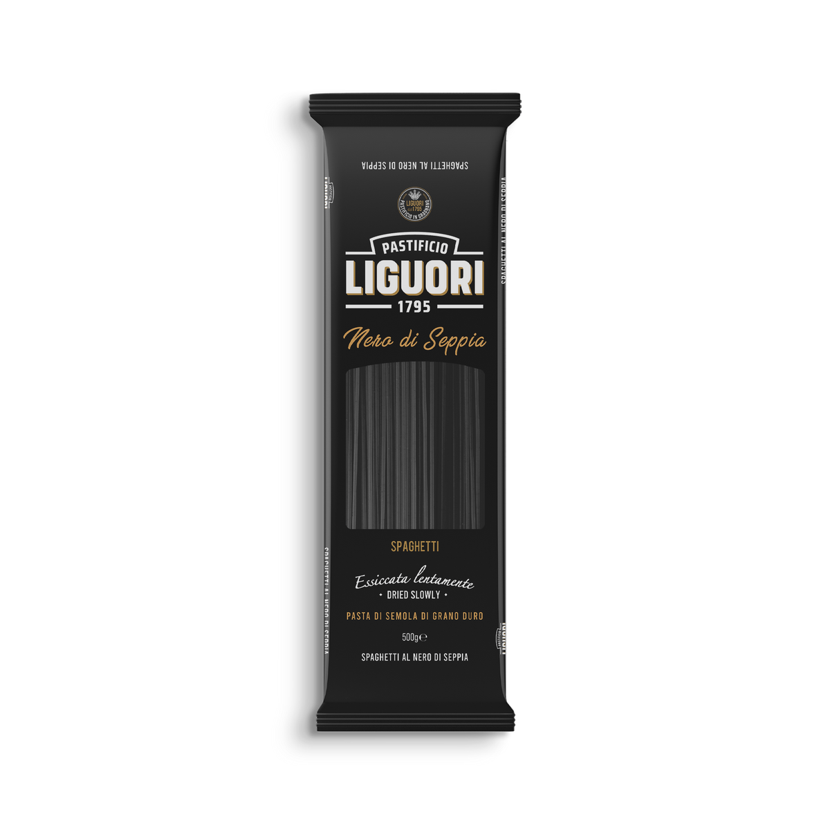 Pasta Liguori Squid Ink Spaghetti 500g C20