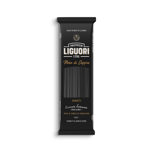 Pasta Liguori Squid Ink Spaghetti 500g C20