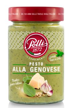 Polli Green Pesto Alla Genovese(creamy) 190g C12