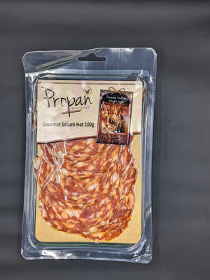 Propan Gourmet Salami Hot Sliced100g C10