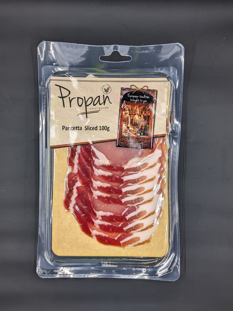Propan Pancetta ( Round ) Sliced 100g C10