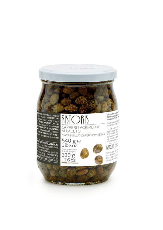 Ristoris LaCrimela "Capers in Vinegar" 580g C6