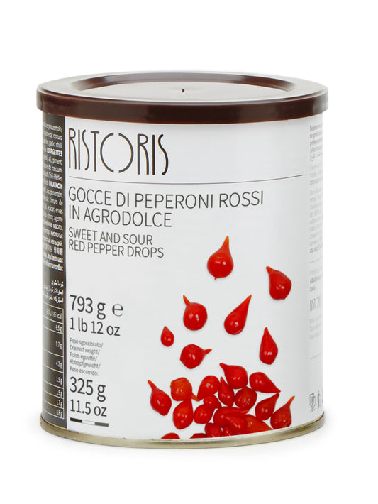 Ristoris Sweet & Sour Red Pepper Drops 793g C6
