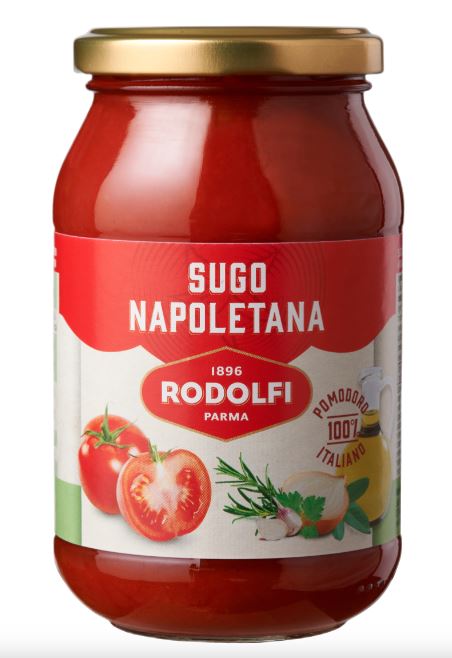 Rodolfi Napolitana Sauce 400g C6