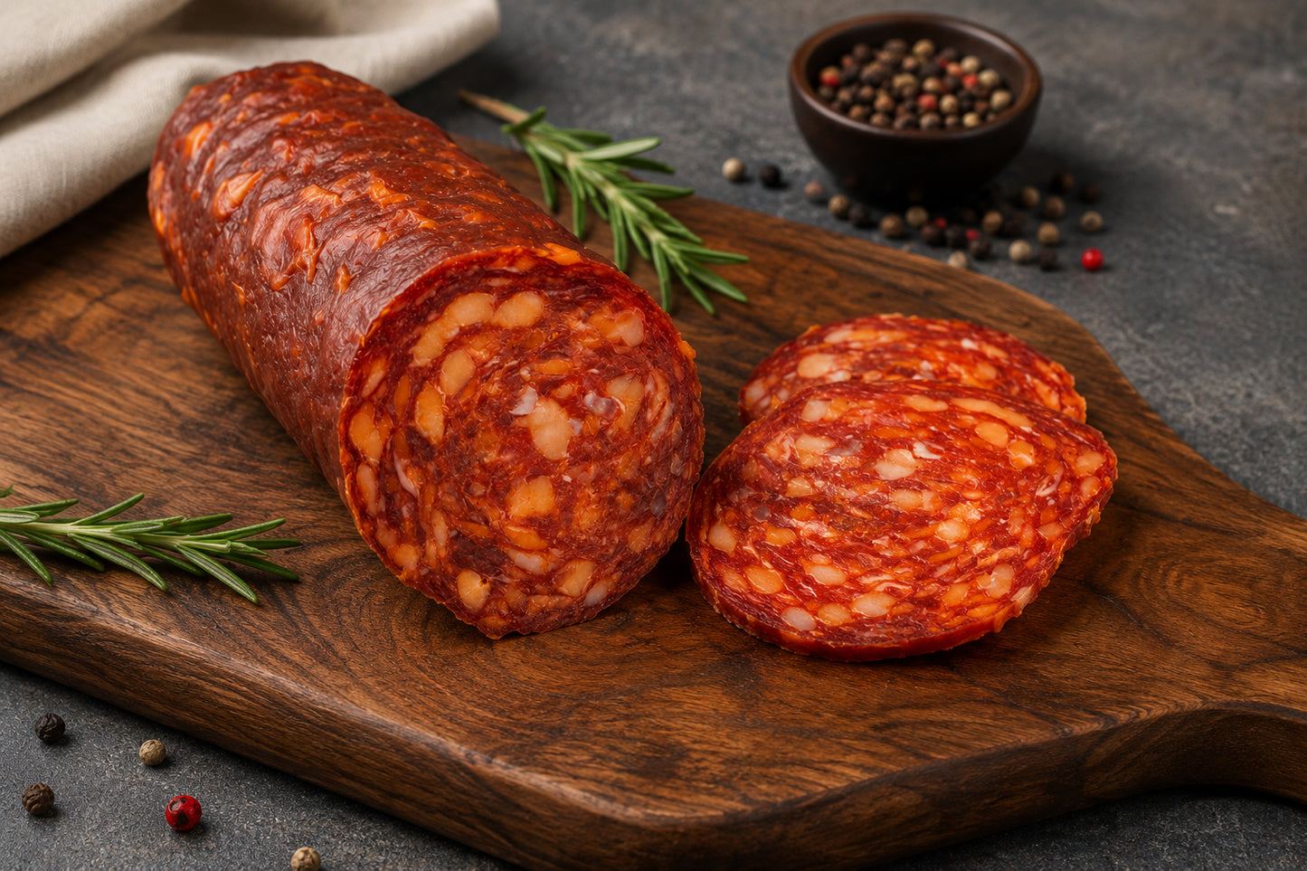 Salame Piccante (FREE RANGE) Hot Salami approx 1KG