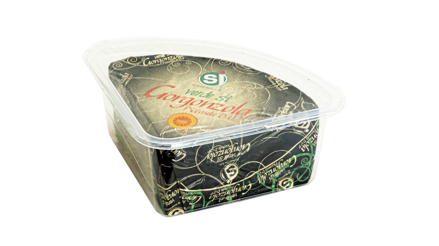 Cheese Derinded Gorgonzola DOP Piccante Verde SI 1/8 approx 1.35kg C4