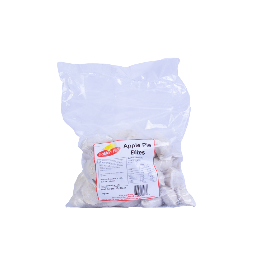 Golden Fan Apple Pie Bites (20g) 4kg