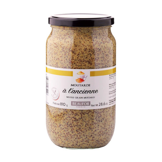Beaufor Wholegrain Mustard Moutarde  830g C6