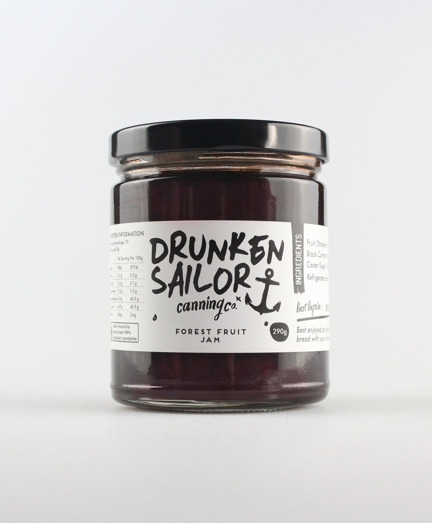 Drunken Sailor Forest Fruit Jam 290g C6