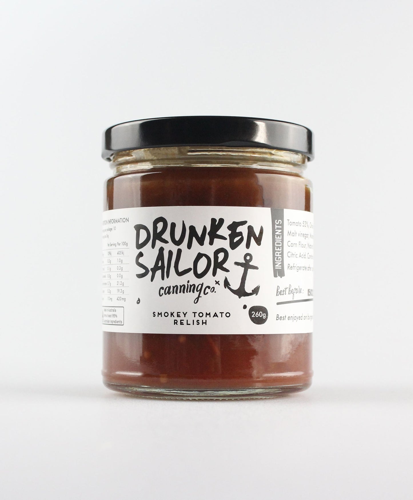 Drunken Sailor Smokey Tomato Relish 260g C6