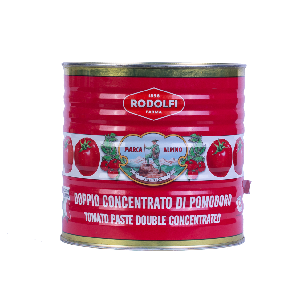 Rodolfi Italian Tomato Paste Double Concentrate 2.7kg C6