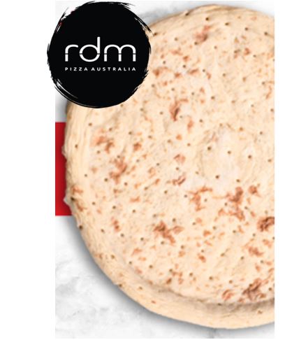 RDM Pizza Bases Rustic Edge Par-Baked 10" C40