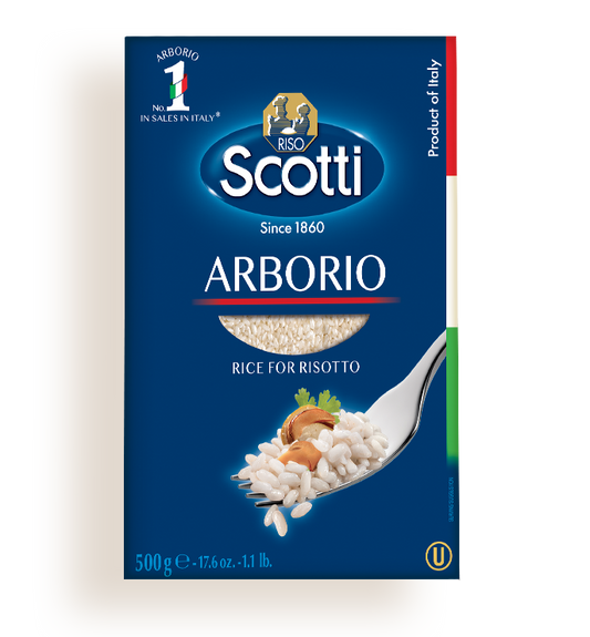Riso Scotti Arborio Rice 500g C12