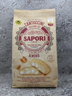 Sapori Biscotti Almond Cantuccini Toscani IGP 175g C10