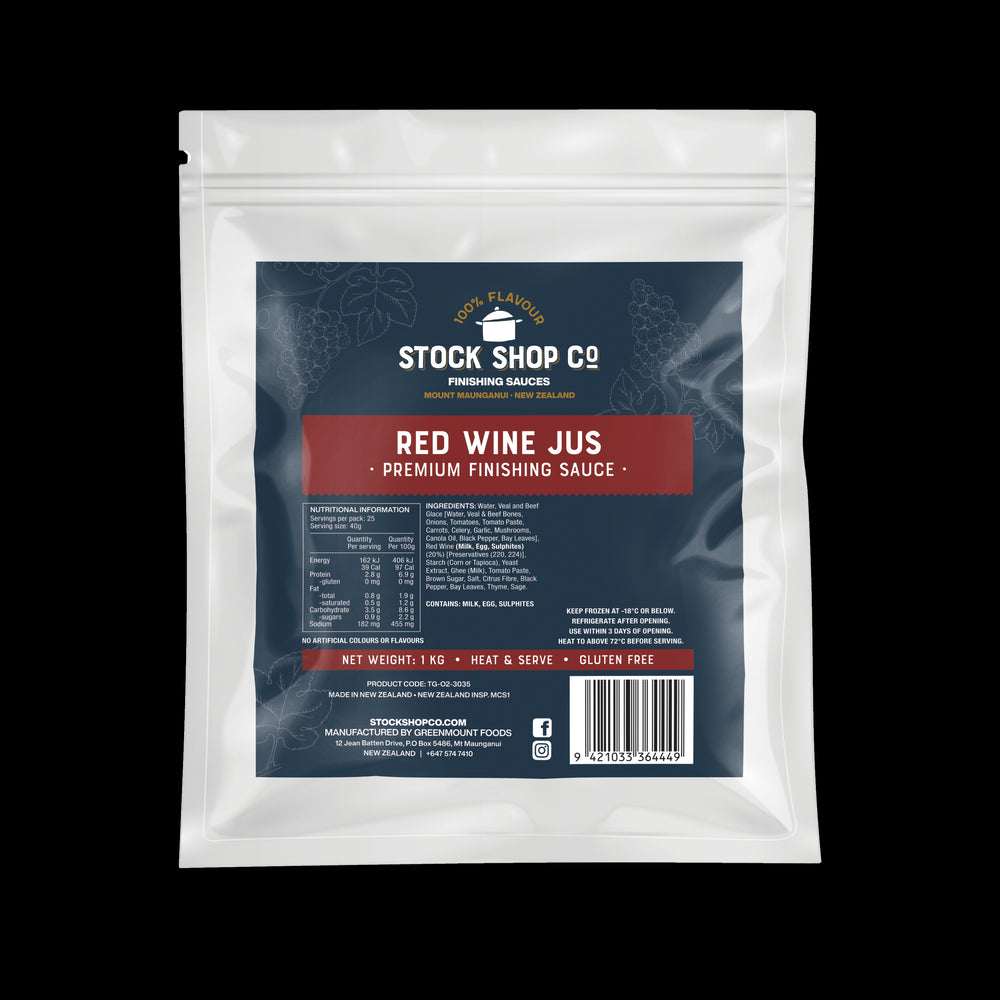 Stock Shop Co. Red Wine Jus 1kg C10